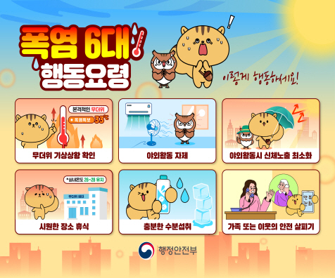 [크기변환]폭염 행동요령_포스터 이미지(가로형)