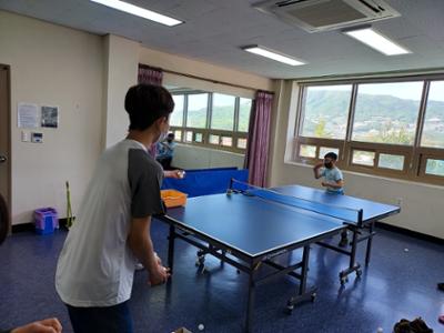 해안면청소년문화의집 탁구교실(2022년4월~7월)